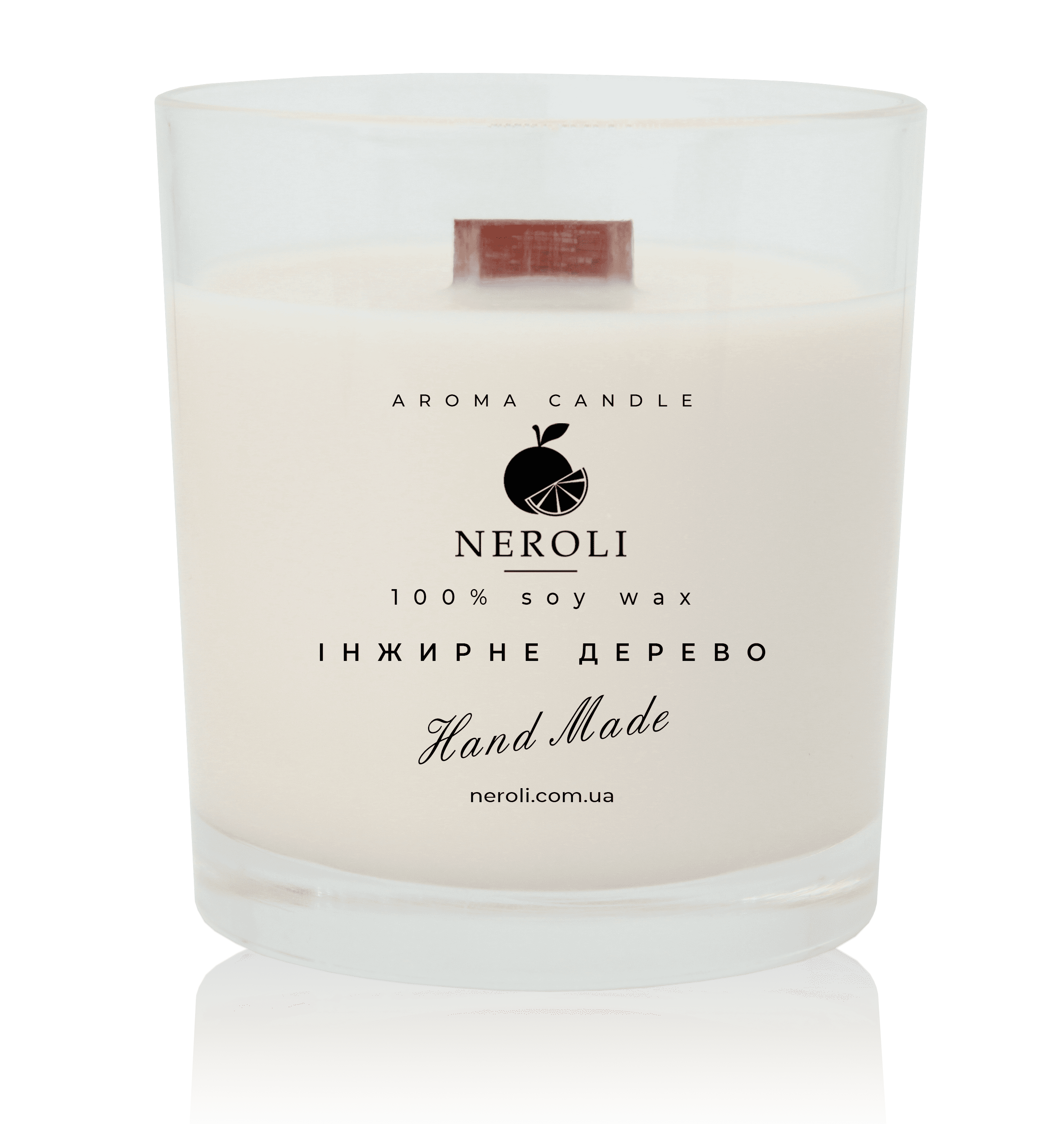 Аромасвеча соевая NEROLI Инжирное дерево Crystal Grace 200 мл - фото 1 Аромасвеча соевая NEROLI Инжирное дерево Crystal Grace 200 мл - фото 1