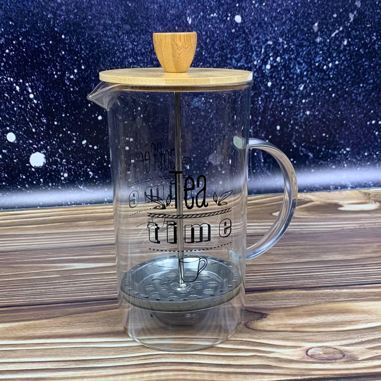 Френч-прес для чаю та кави Maestro 600 мл (EB-330) - фото 2 Френч-прес для чаю та кави Maestro 600 мл (EB-330) - фото 2