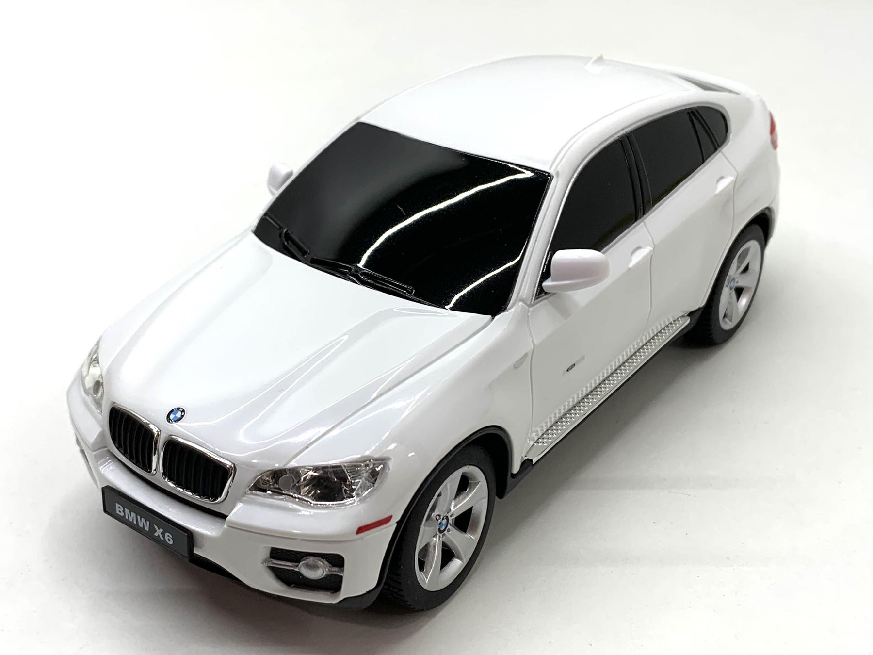 Машина на радиоуправлении Rastar BMW X6 масштаб 1:24 Белый (31700)