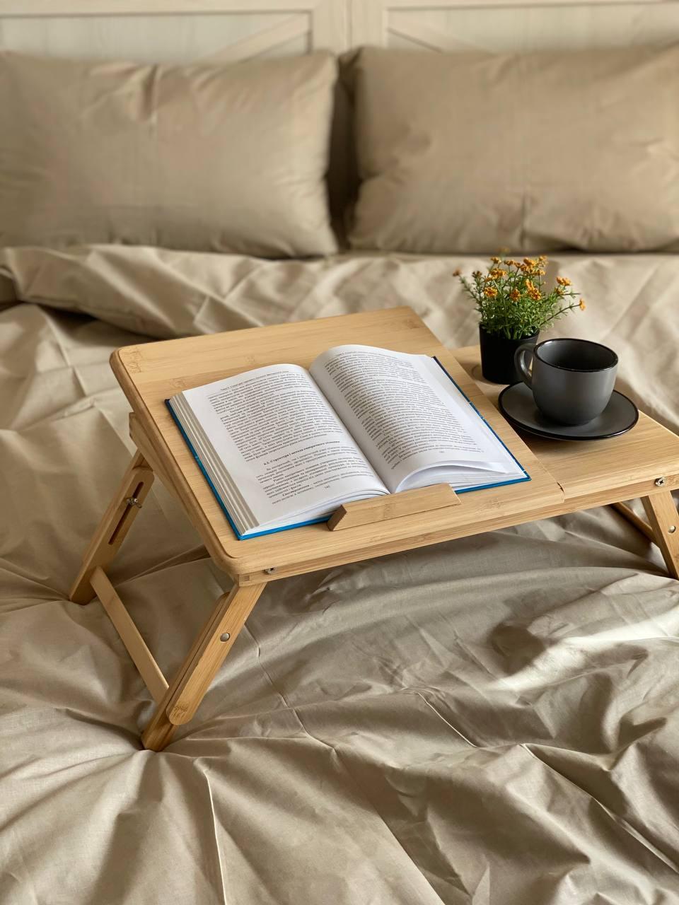 Комплект постільної білизни бавовна двоспальний Бежевий (2332569810) - фото 2