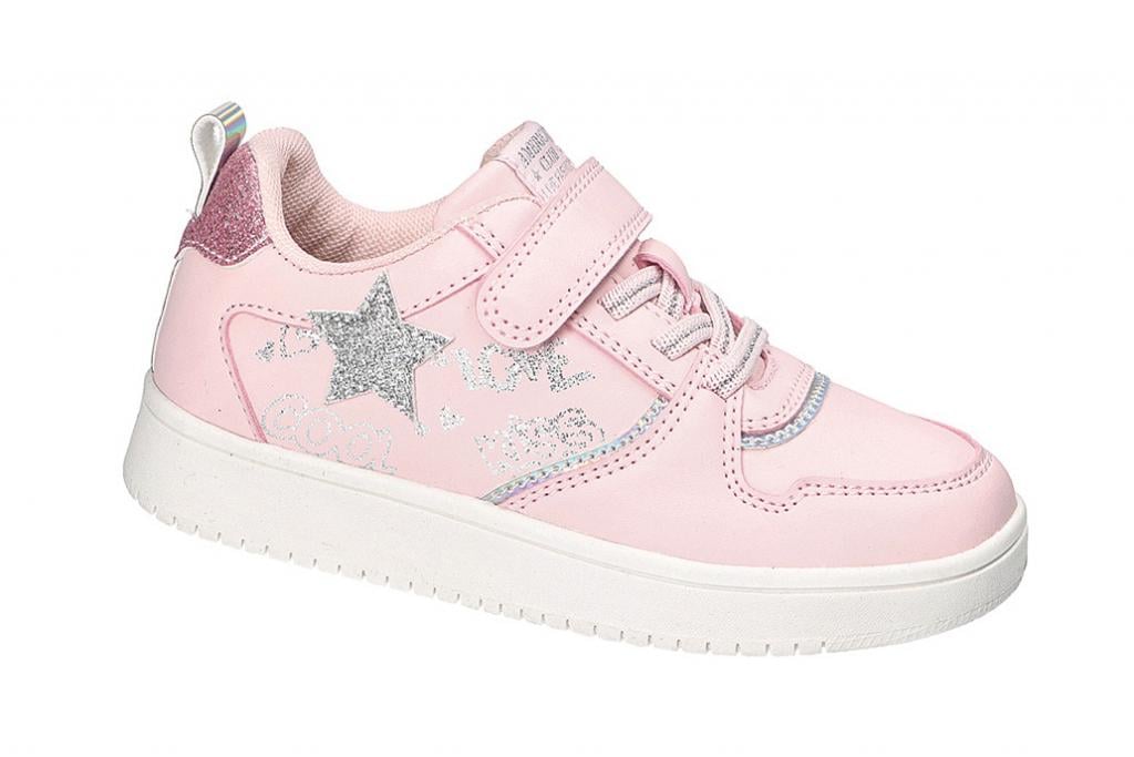 Кроссовки для девочек 183 экокожа р. 31 Розовый