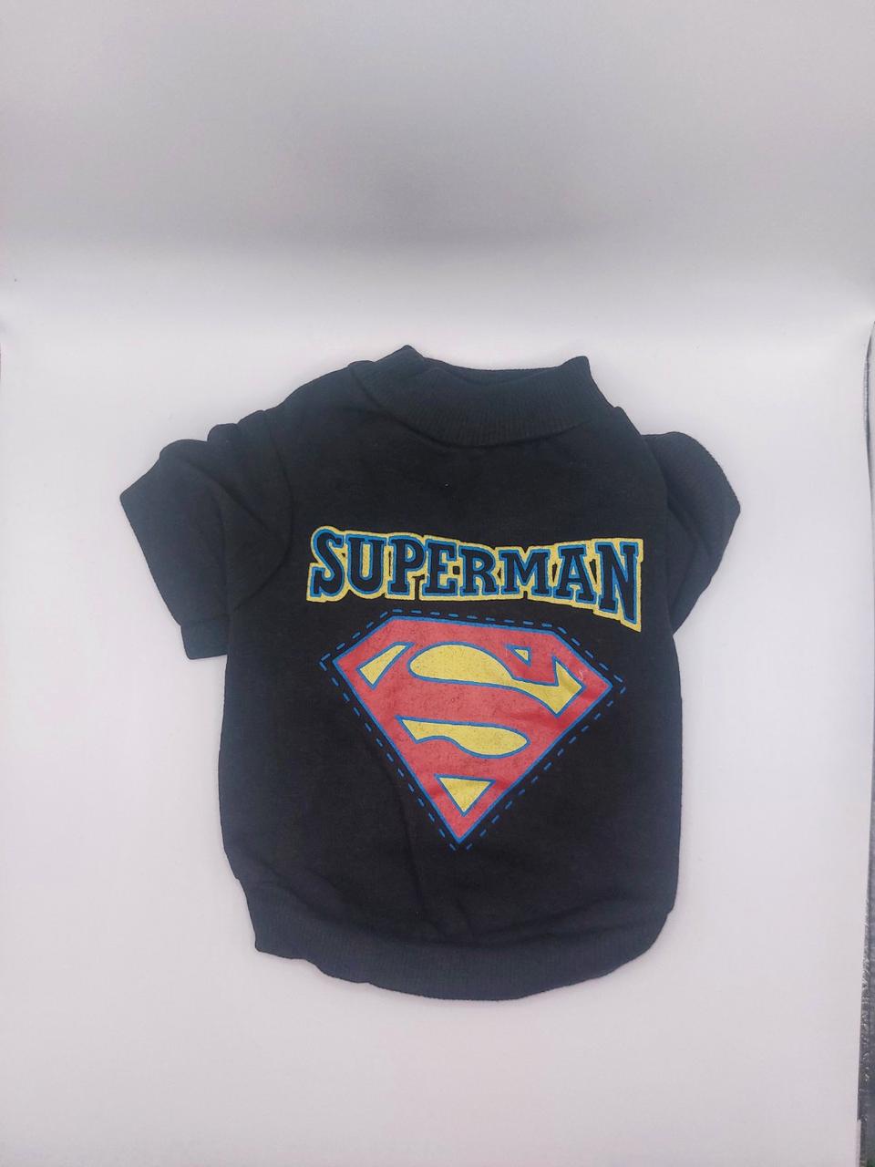 Футболка для собак Superman L Чорний (1N0703) - фото 8 Футболка для собак Superman L Чорний (1N0703) - фото 8