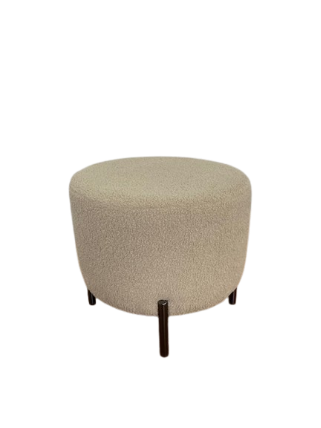 Пуф Cloud м'який 50x50x45 см Бежевий