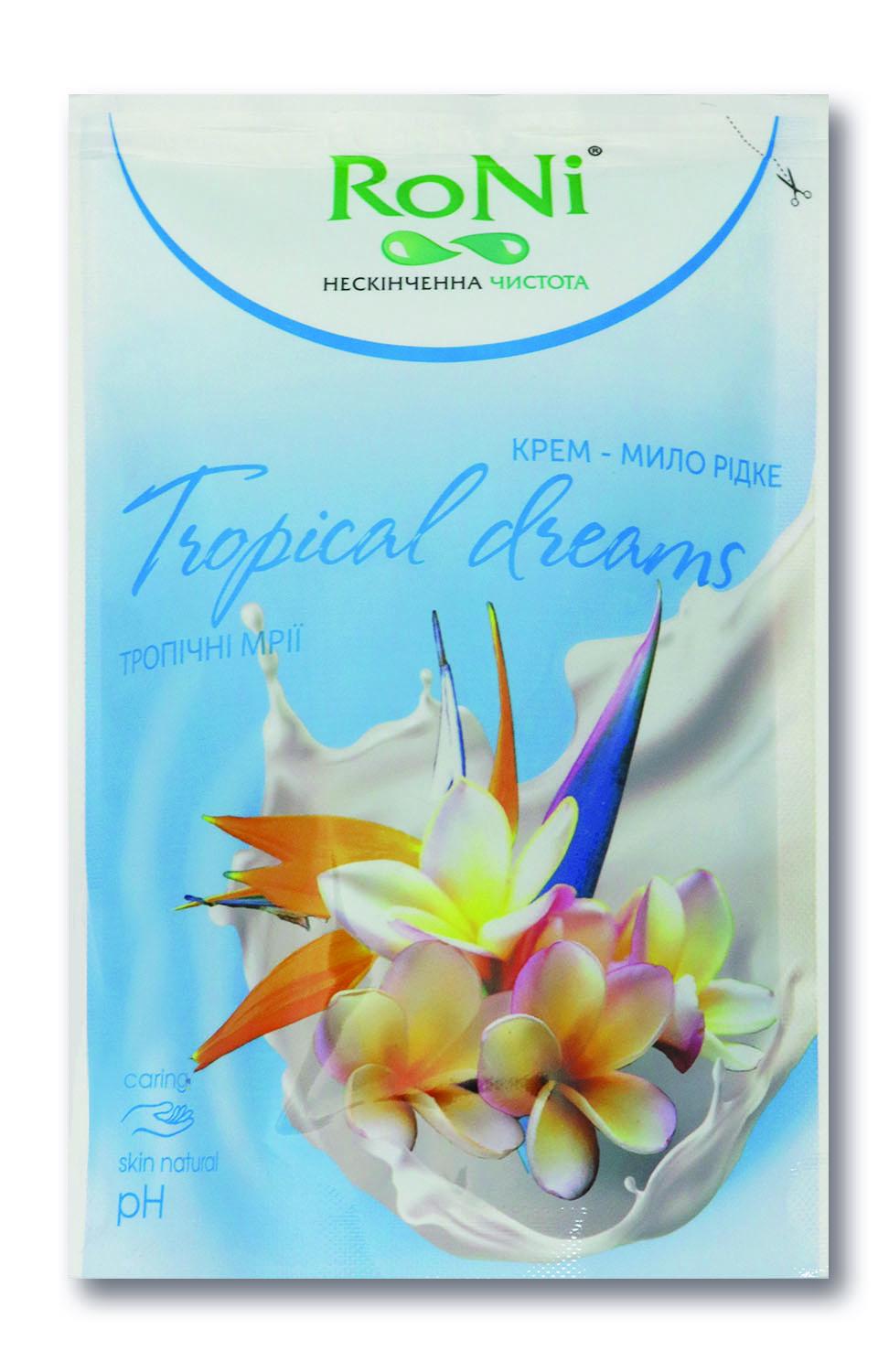 Крем-мило рідке RONI Tropical Dreams з гліцерином 450 мл (15206748)