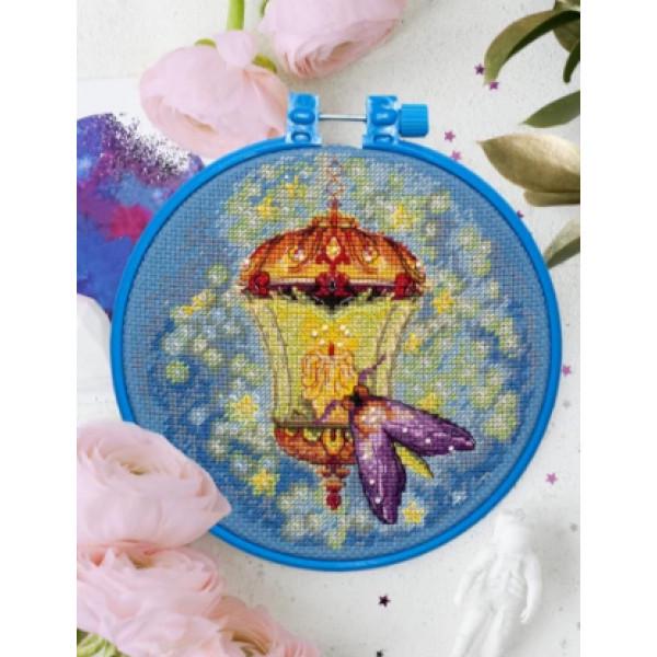 Набор для вышивания крестиком Абрис Арт Ночная красавица (AHM-056)