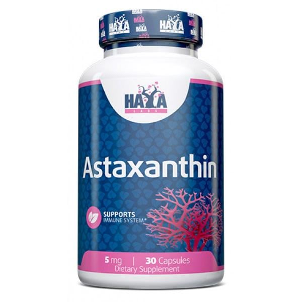 Астаксантін Haya Labs Astaxanthin 5 mg 30 caps