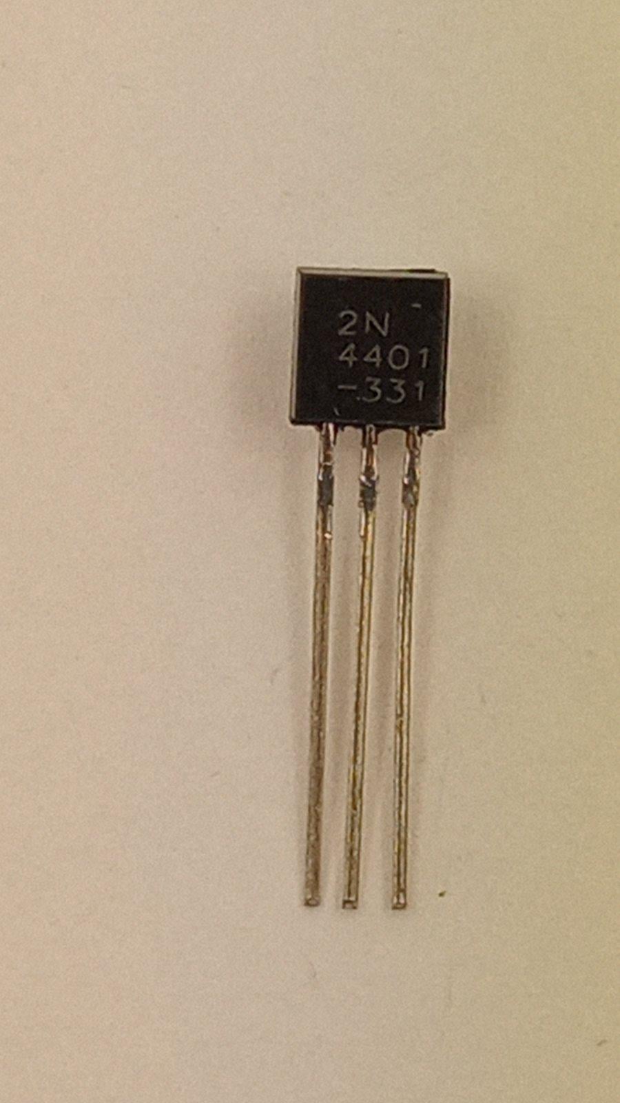 Транзистор 2N4401 npn 60V 0.6A TO92 (14798)