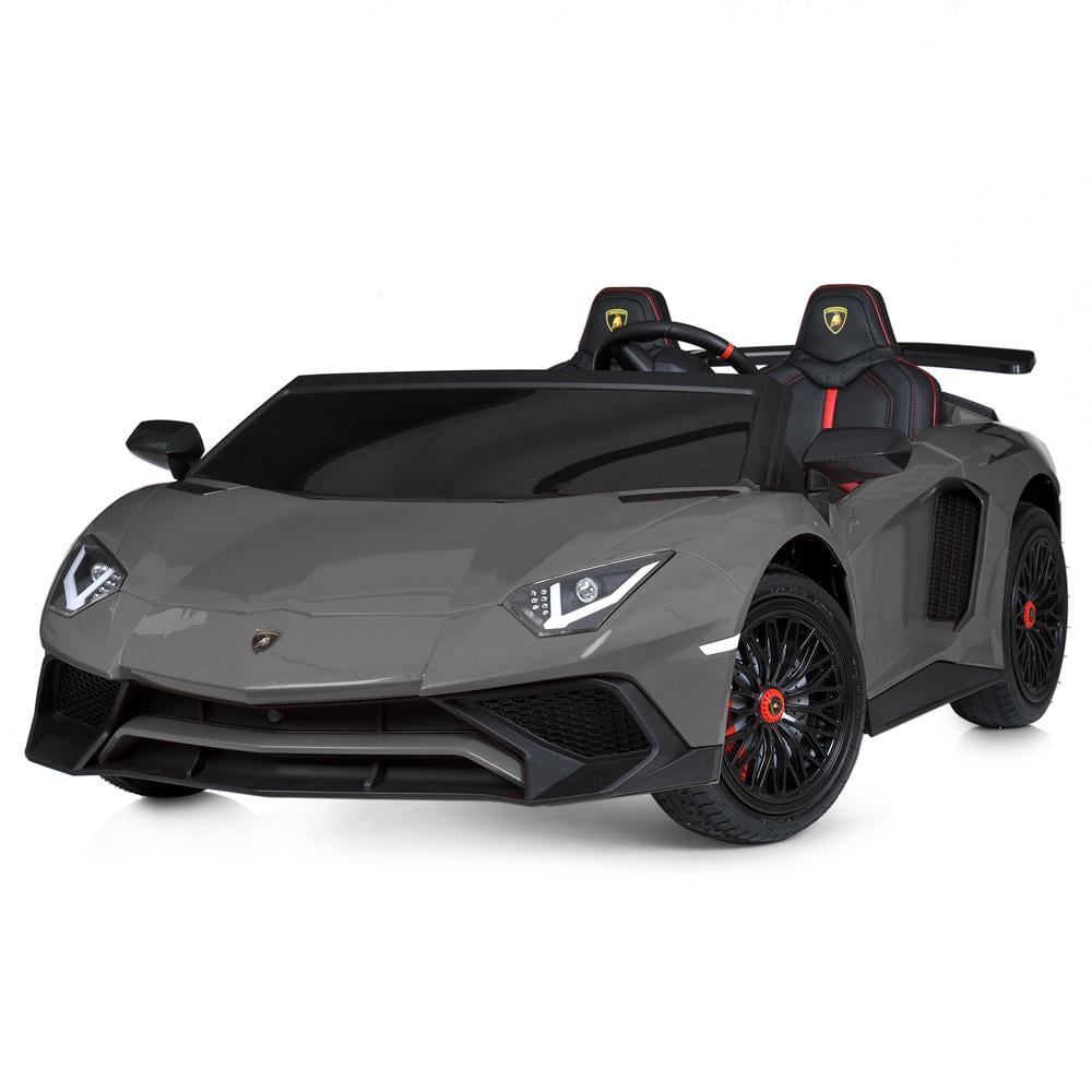 Дитячий двомісний електромобіль Bambi Lamborghini Aventador 200W M 5738AL/24V Сірий (708708458)