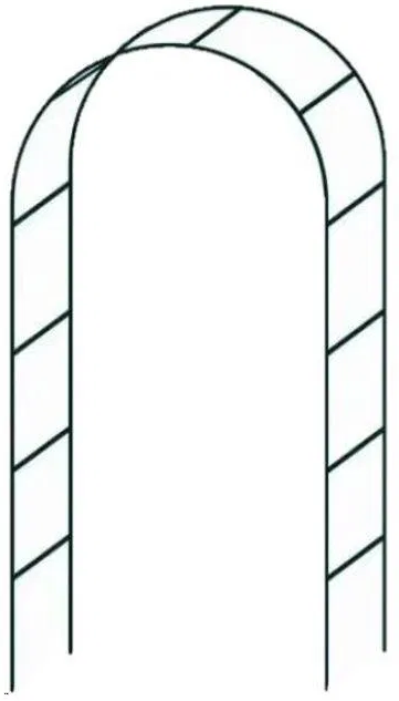 Арка для цветов Пергола 140x38x240 см (26029081) Арка для цветов Пергола 140x38x240 см (26029081)