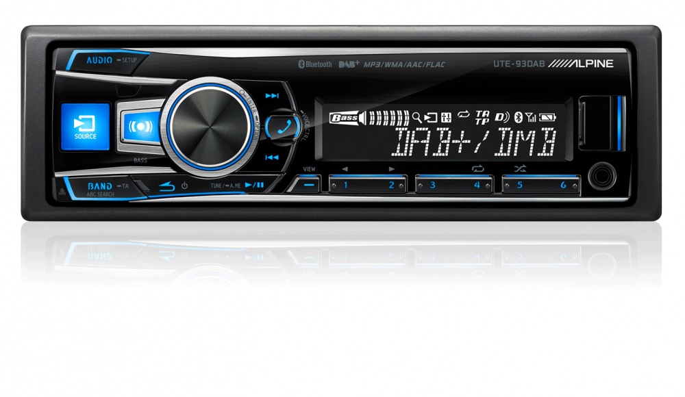 Автомагнітола Alpine UTE-93DAB