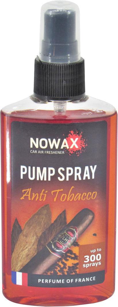 Ароматизатор для авто Nowax Pump Spray Anti Tabacco на зеркало 75 мл (0304262)