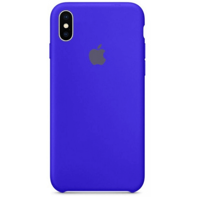 Чехол GoVern Silicone Case для Apple iPhone X/XS Ultramarine