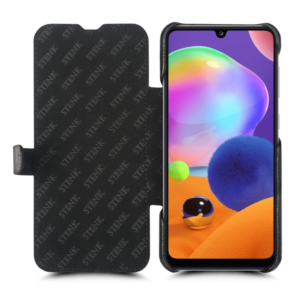 Чехол книжка Stenk Premium для Samsung Galaxy A31 Черный (65841)