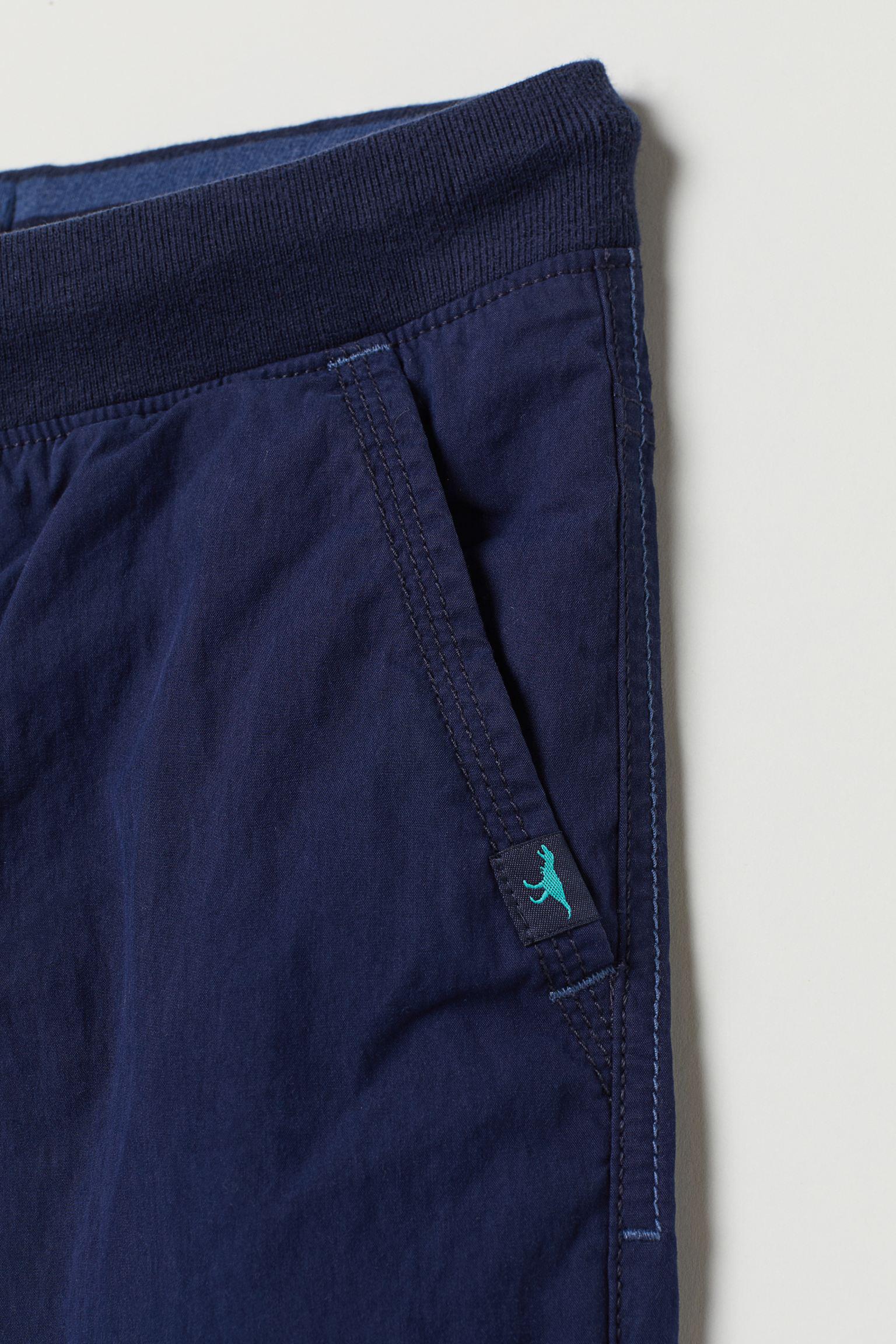 Штани H&M 92 см Темно-синій (2302665769) - фото 2 Штани H&M 92 см Темно-синій (2302665769) - фото 2