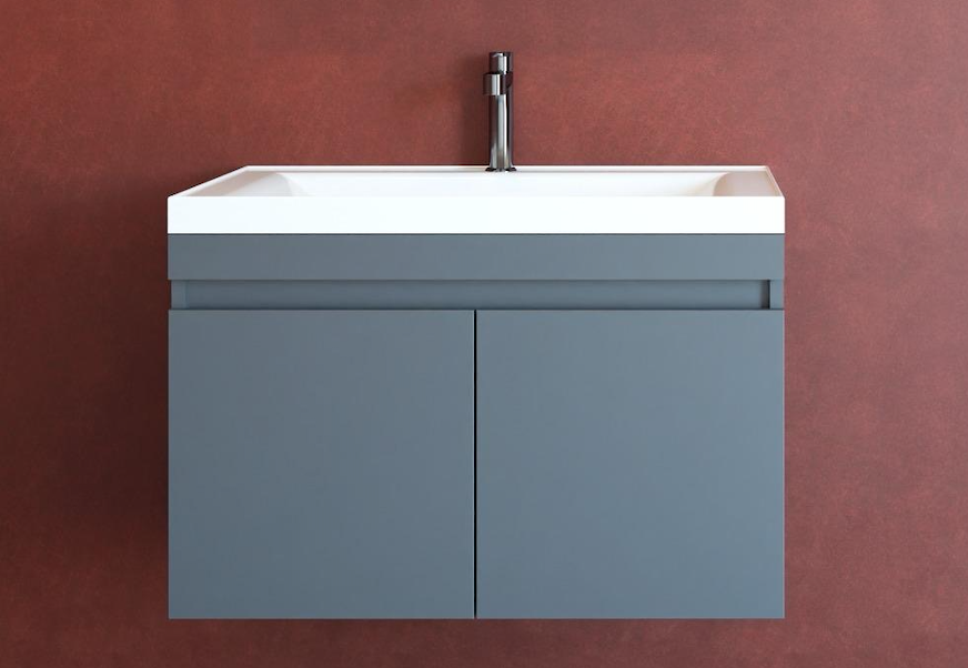 Тумба підвісна з умивальником Gold Ban-Yom ECO 80 см