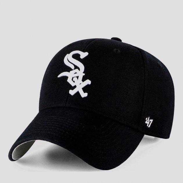 Кепка MVP 47 Brand CHICAGO WHITE SOX Unisex OSFA Черный/Темно-серый (673106894295)