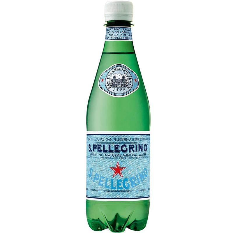 Вода минеральная газированная San Pellegrino 24 шт. х 0,5 л (18149)