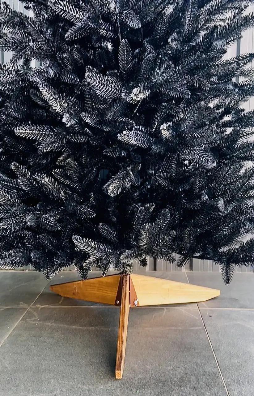 Елка искусственная литая SGH Super Classic с деревянной подставкой 1,8 м - фото 2