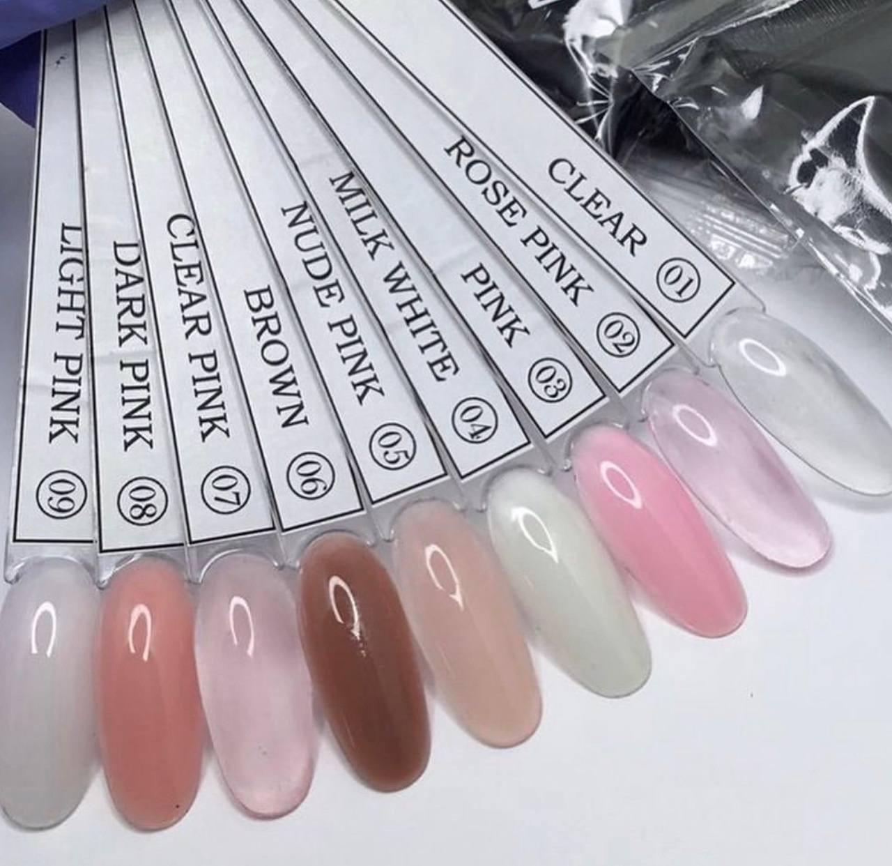 Полігель Acryl Gel Professional Rose Pink №02 30 мл - фото 2 Полігель Acryl Gel Professional Rose Pink №02 30 мл - фото 2