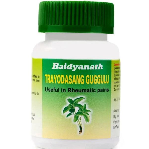 Суміш екстрактів Baidyanath Trayodashang Guggulu 80 таб. (000020271)