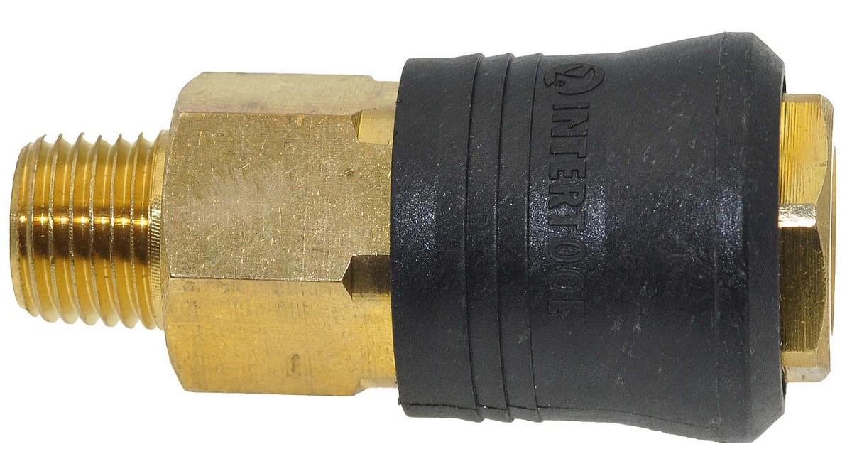 Соединение быстроразъемное с наружной резьбой 1/4" (комп328)