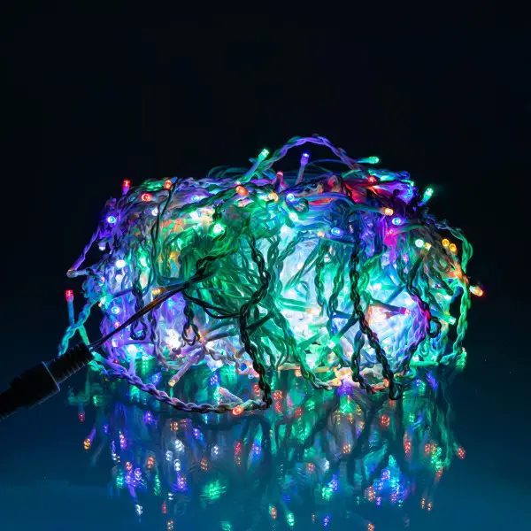 Гирлянда уличная Бахрома 36MWML 36 м 600 LED Белый/Мультиколор (29912689) - фото 2 Гирлянда уличная Бахрома 36MWML 36 м 600 LED Белый/Мультиколор (29912689) - фото 2