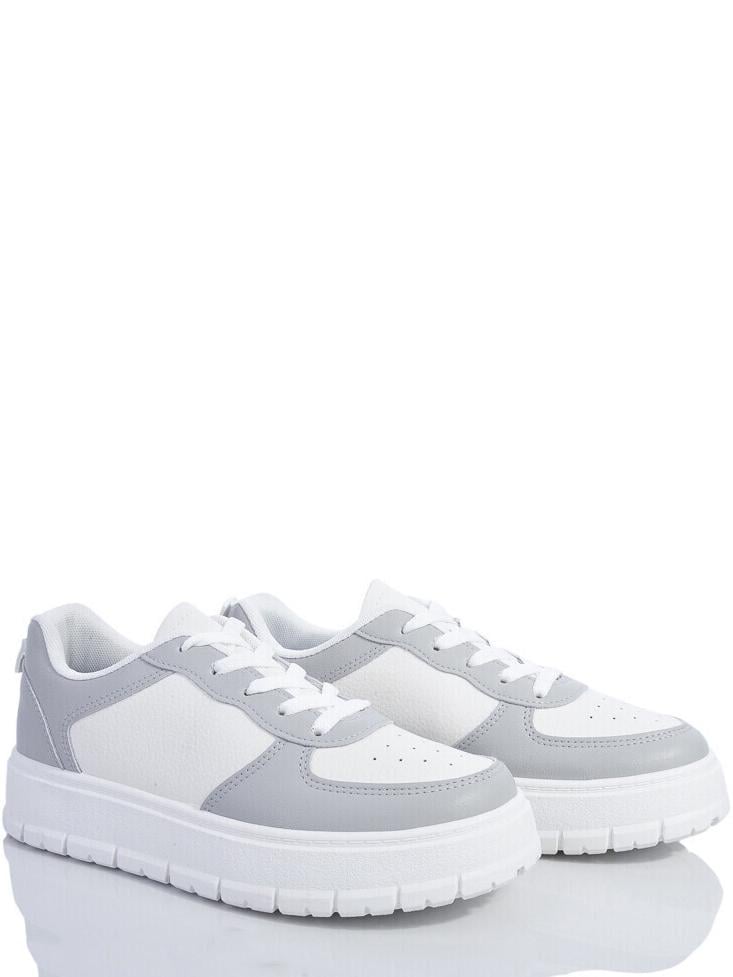 Кроссовки кожаные Stilli MBLN47-7 р. 41 Серо-белый