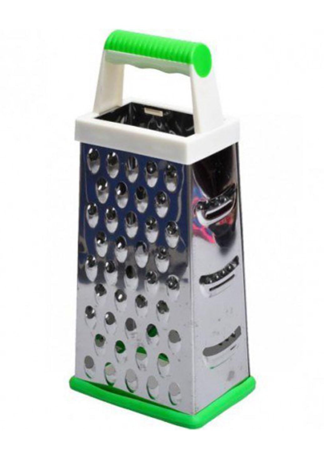 Терка для кухни Frico из нержавеющей стали четырехгранная Зеленый (275А)