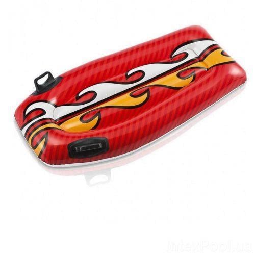 Матрас-плотик Intex 112х62 см Красный (2590909707)