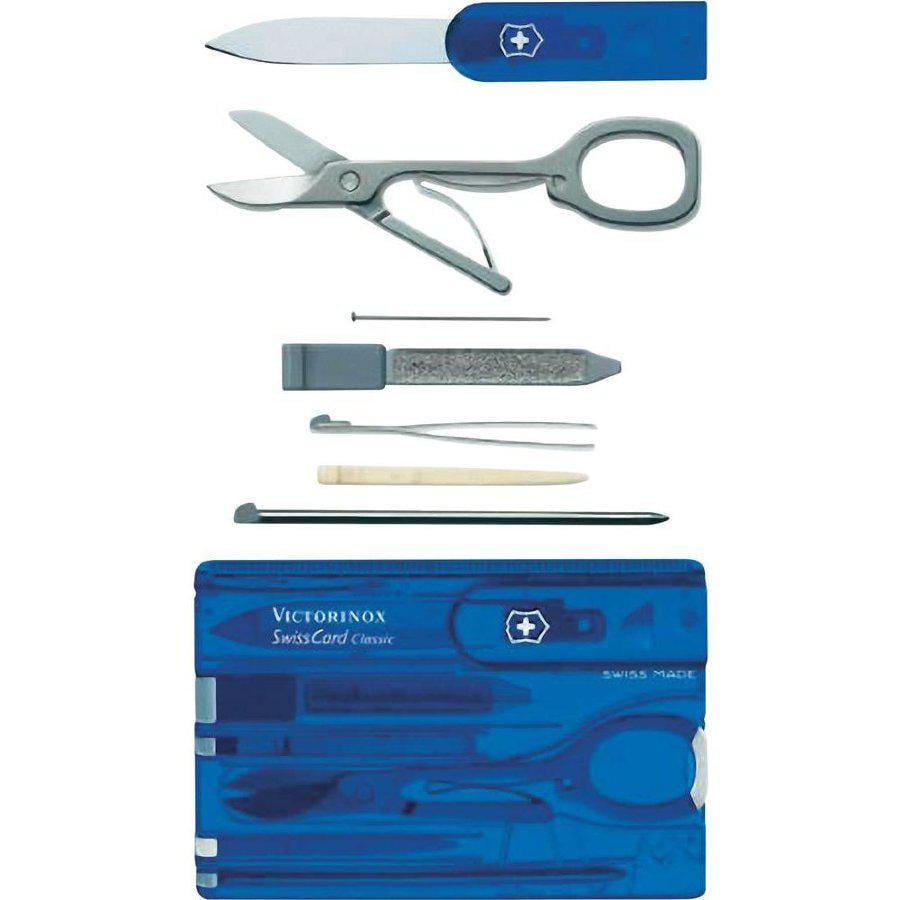 Мультитул Victorinox Swiss Card Sapphire 0.7122.T2 (58-79-Vx07122.T2) - фото 2