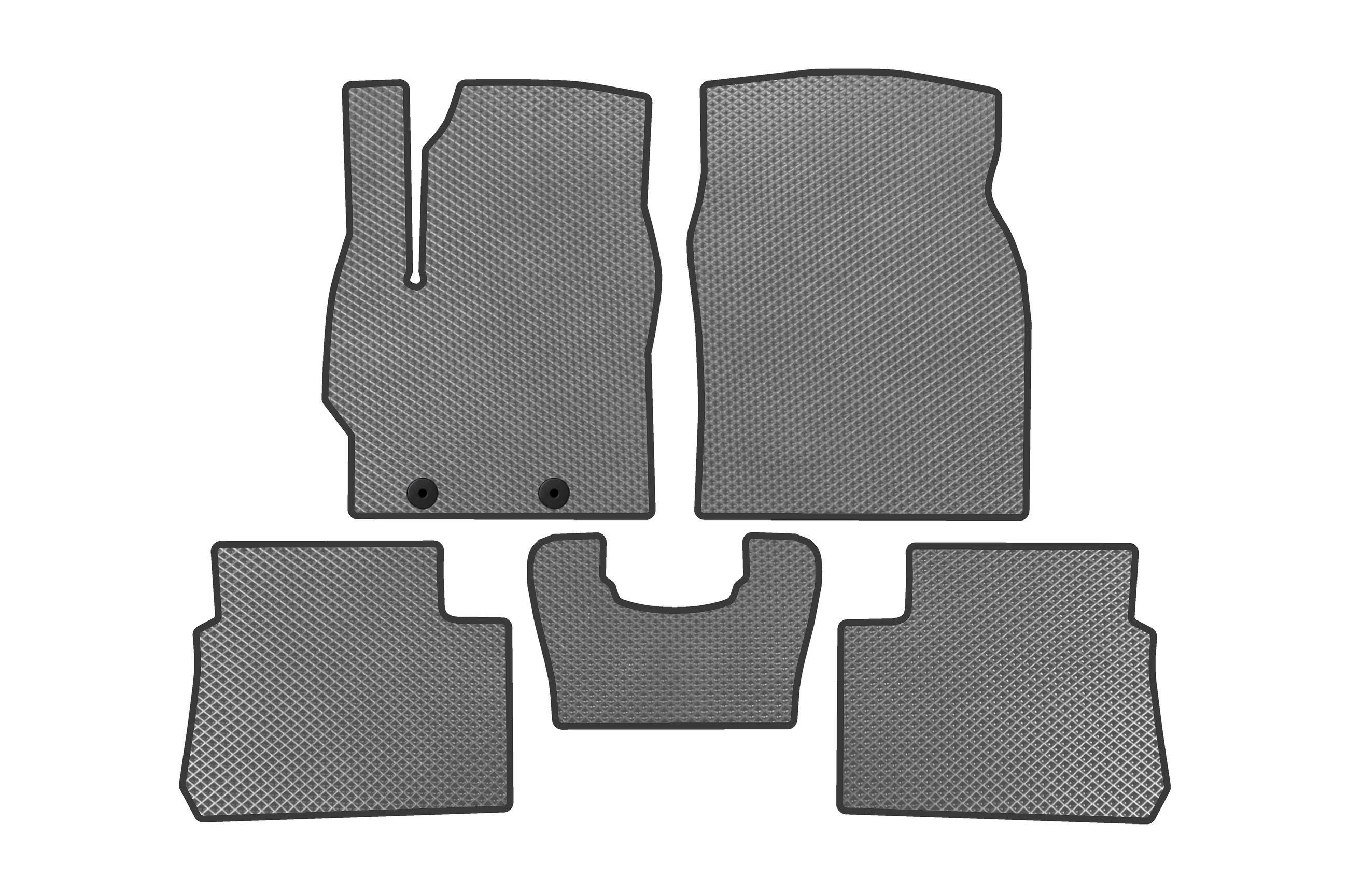 Коврики в автомобиль EVA Digital Designs Hybrid для Toyota Yaris/Yaris Cross XP210) 2020- гг. этилвинилацетат Серый (184026)