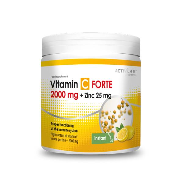 Витамины Vitamin C Zink 25 мг 500 г 2000 мг