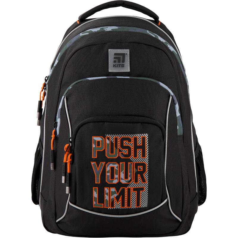 Рюкзак KITE Education 40x30x15 см 16-25 л Черный (K20-814M-1)