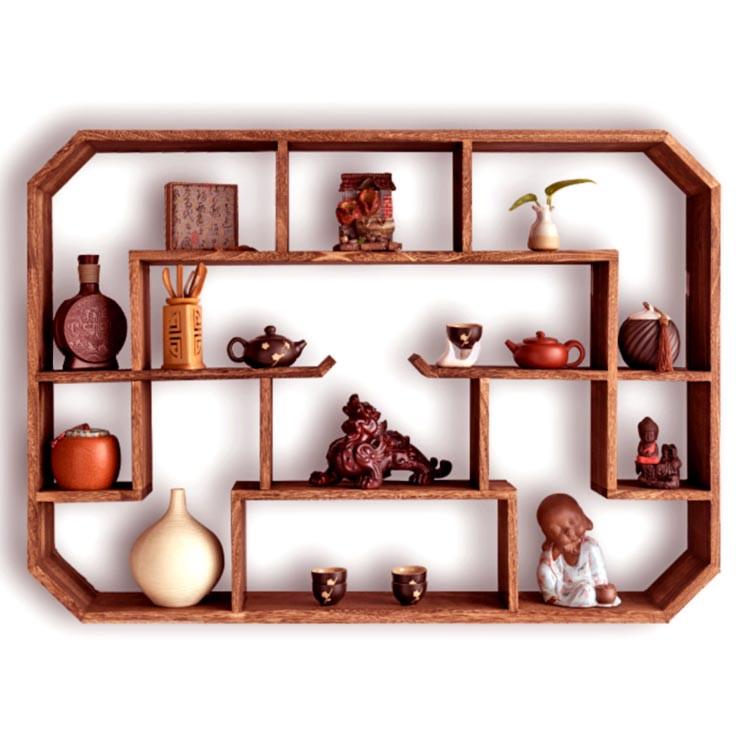 Полка для кружек из дерева Воротан 88 Шафран (СДК-889306)