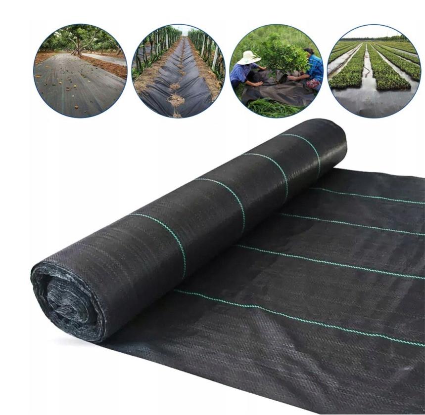 Агротканина від бур'янів GardenLine 1,6Х 50М 70г/м² для полуниці Чорний - фото 4 Агротканина від бур'янів GardenLine 1,6Х 50М 70г/м² для полуниці Чорний - фото 4