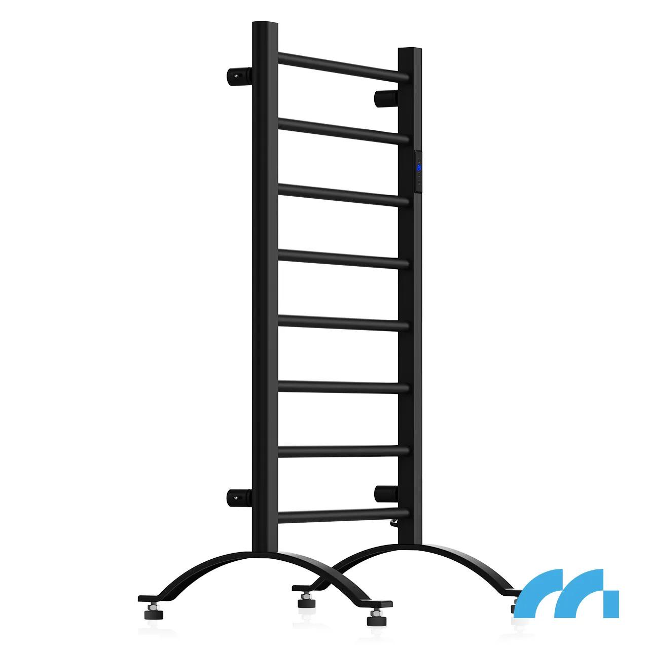 Електрична рушникосушка Maltec з термостатом і таймером 2в1 200W Black (BH200W) - фото 2