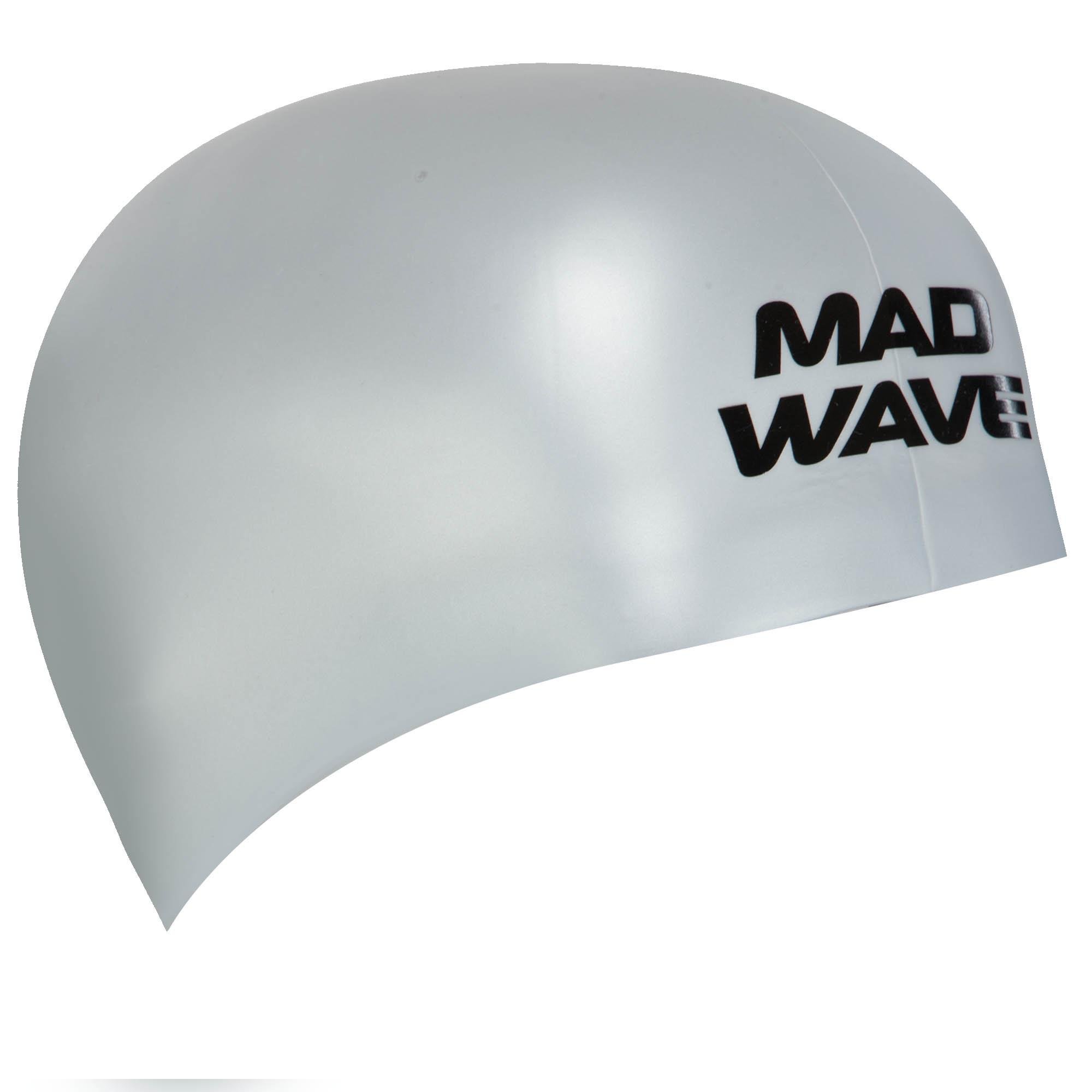 Шапочка для плавания Mad Wave D-CAP M053701 силикон L Серебристый (6936116102504) Шапочка для плавания Mad Wave D-CAP M053701 силикон L Серебристый (6936116102504)