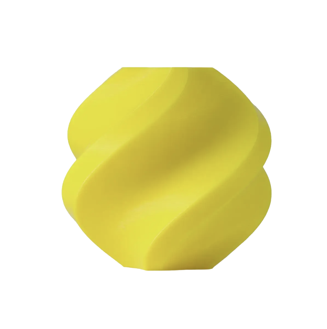 Пластик для 3D-принтера Bambulab PLA Basic без катушки Yellow (10400_SF)