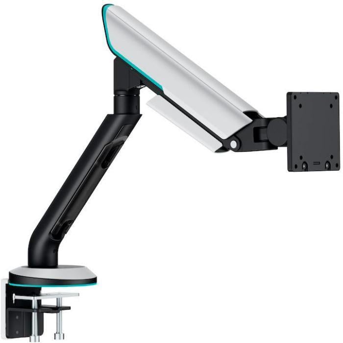 Крепление настольное для монитора с газлифтом ITech LDT96-C012 24-57" до 27 кг VESA 200x200 Black/White