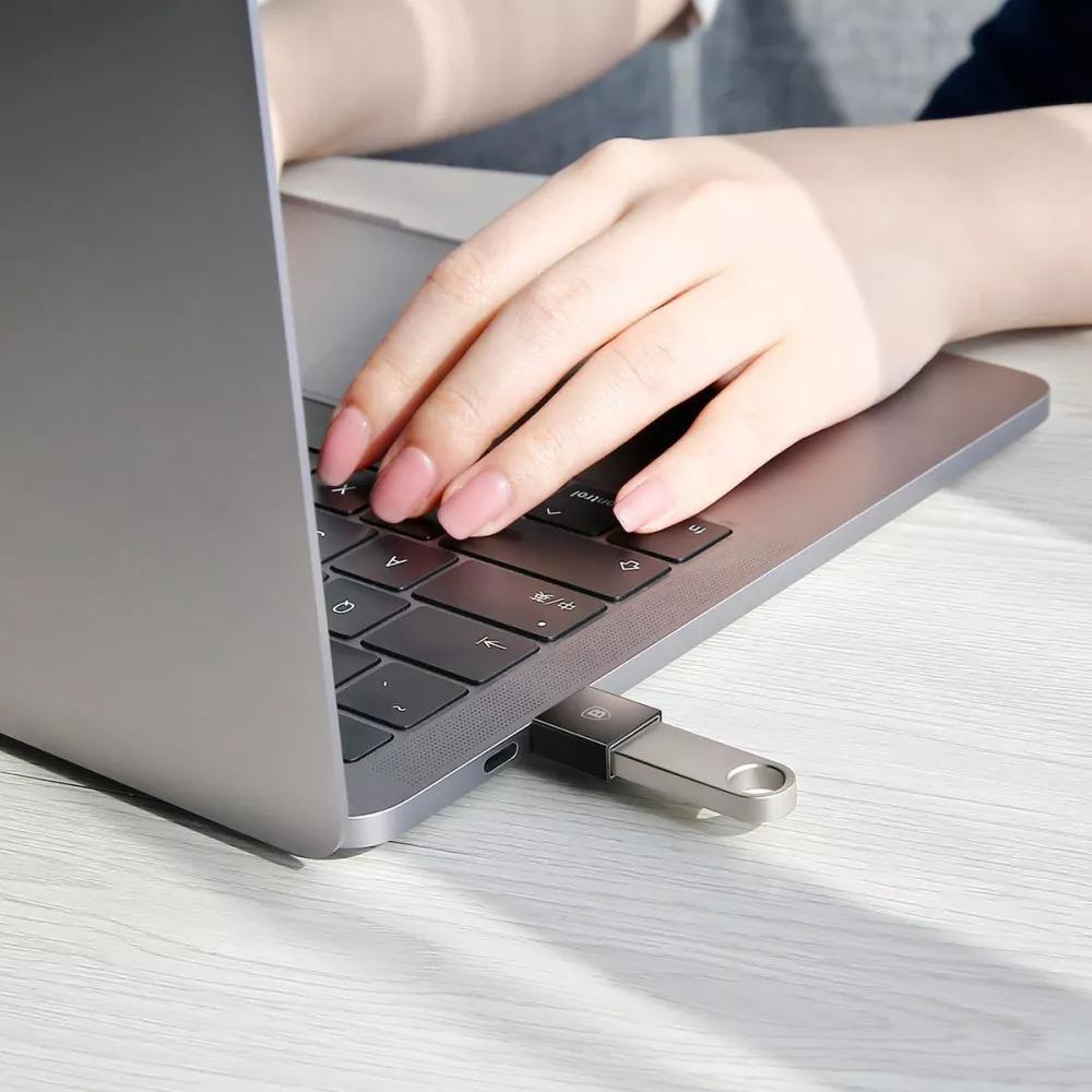 Перехідник OTG BASEUS USB to Type-C - фото 3