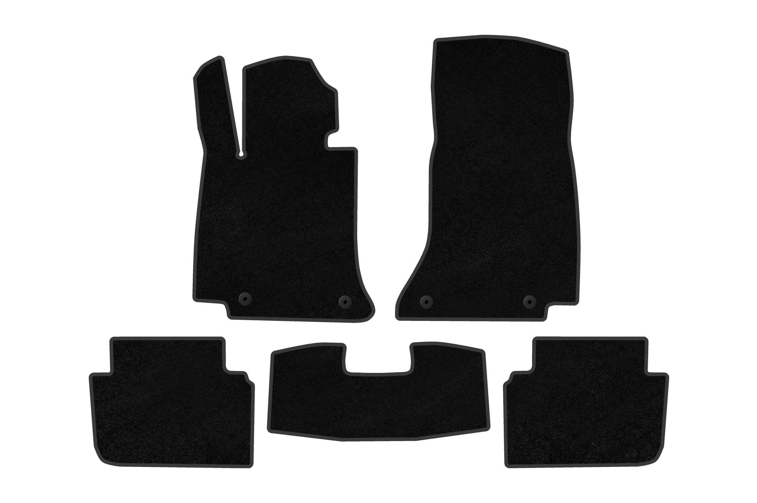 Коврики автомобильные Digital Designs Deluxe для Mercedes CLE C236/A236 2024– гг. ткань Черный (185093)