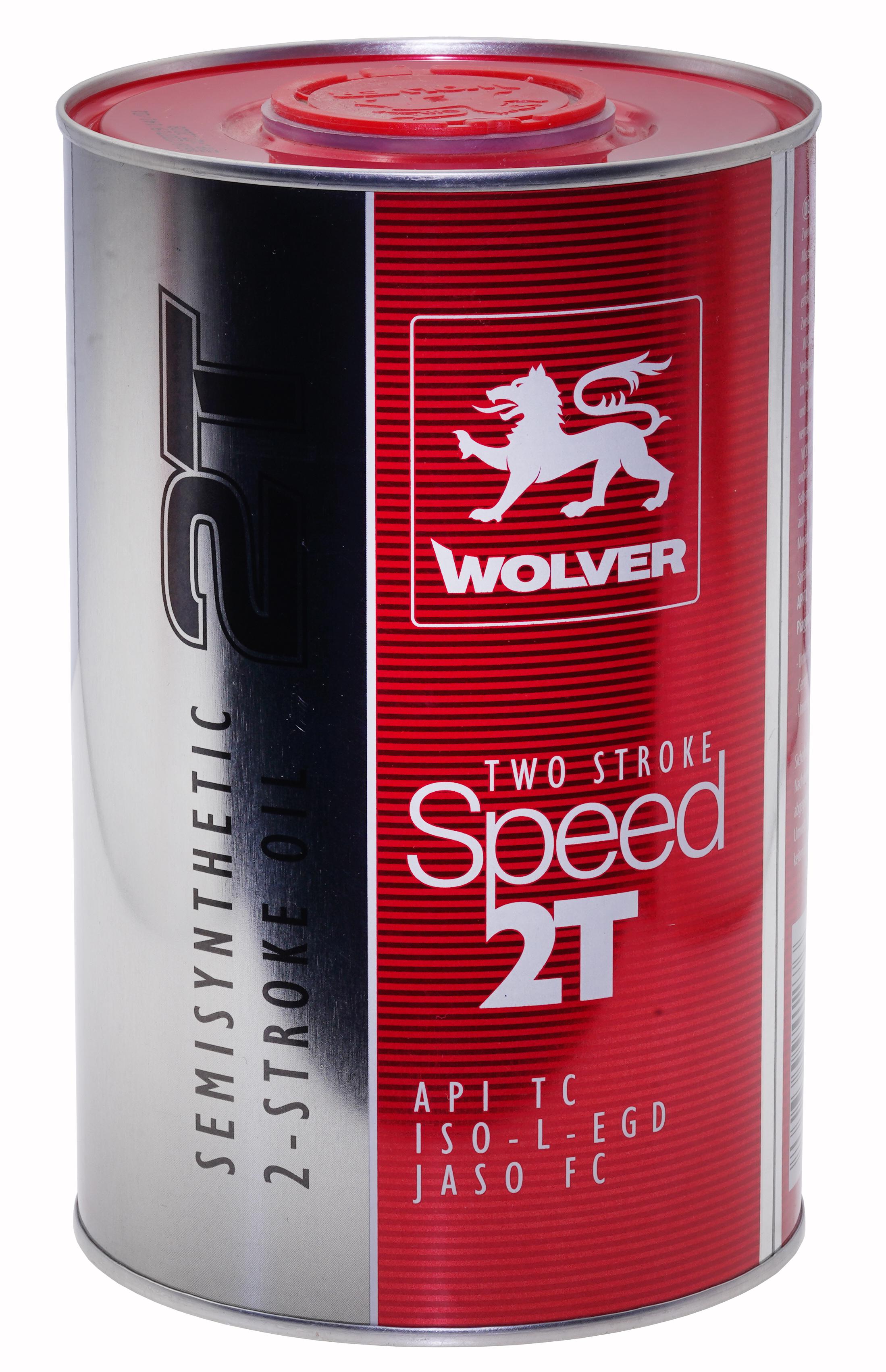 Мастило для 2-х тактних двигунів Wolver TWO STROKE SPEED 2T 1 л