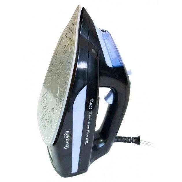 Утюг паровой Rainberg RB-6310 керамическая подошва 3200W - фото 2 Утюг паровой Rainberg RB-6310 керамическая подошва 3200W - фото 2