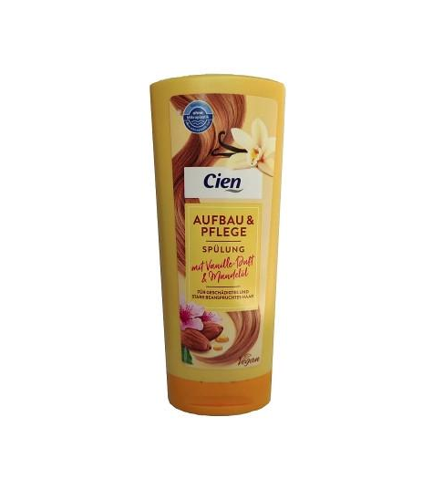 Кондиціонер для волосся Cien Pflege Vanilla & Almonds з ароматом ванілі та мигдалю 300 мл Кондиціонер для волосся Cien Pflege Vanilla & Almonds з ароматом ванілі та мигдалю 300 мл