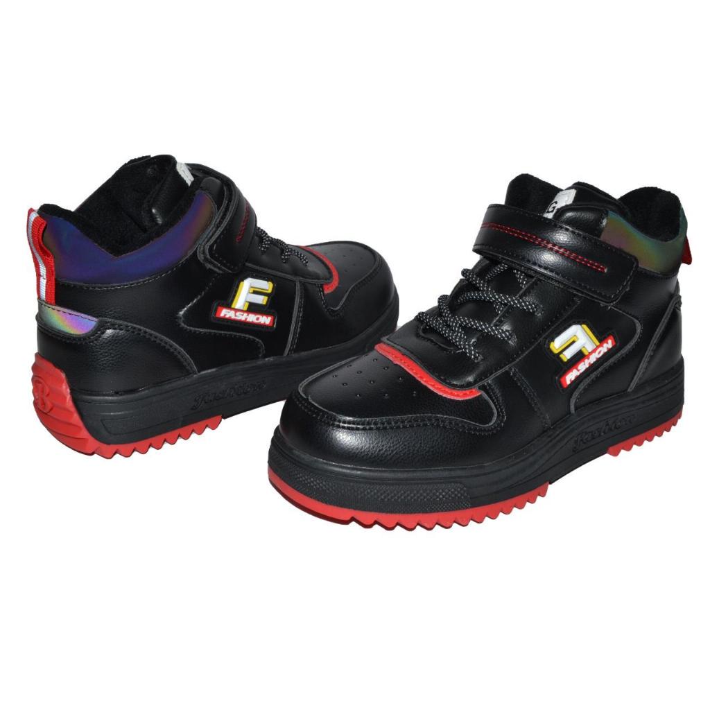 Ботинки демисезонные Y.TOP HY7005-6-16 р. 35 22,1 см Black - фото 2 Ботинки демисезонные Y.TOP HY7005-6-16 р. 35 22,1 см Black - фото 2