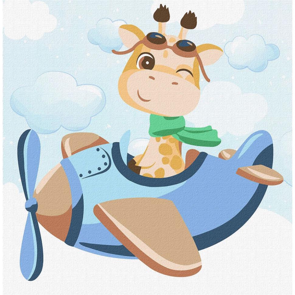 Картина за номерами Ideyka Майбутній пілот KHO6096 30x30 см (RLT37059)