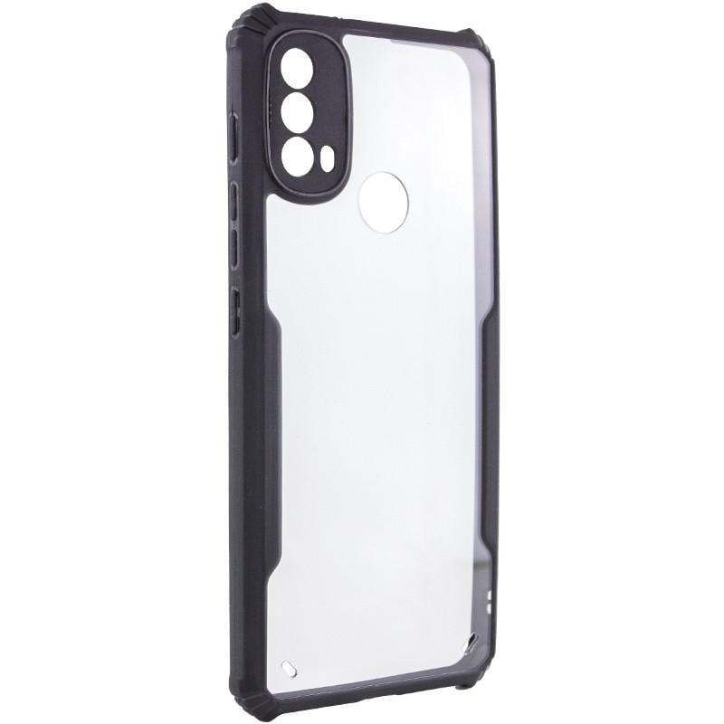 Противоударный чехол TPU+PC Ease Black Shield для Motorola Moto E20 / E30 / E40 Black