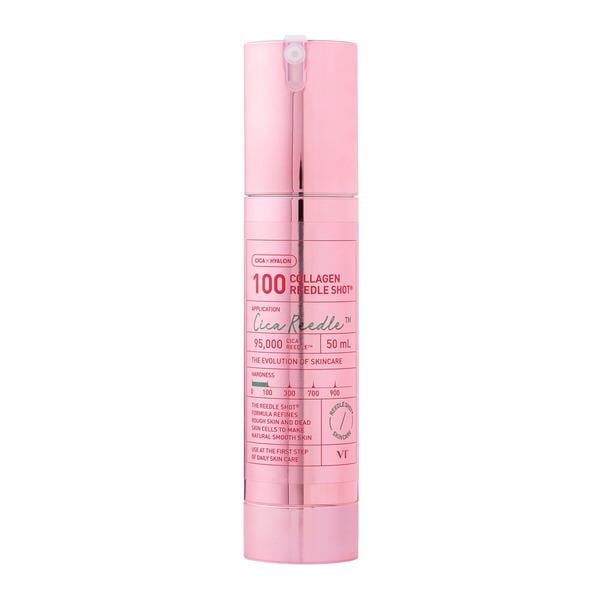 Сыворотка-бустер для лица со спикулами и коллагеном VT Cosmetics Collagen Reedle Shot 100 50 мл Сыворотка-бустер для лица со спикулами и коллагеном VT Cosmetics Collagen Reedle Shot 100 50 мл