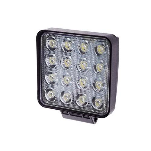 Фара рабочего света Vitol LML-K1748E 1048E Spot 16 Led 2W 105x105 мм (68038)