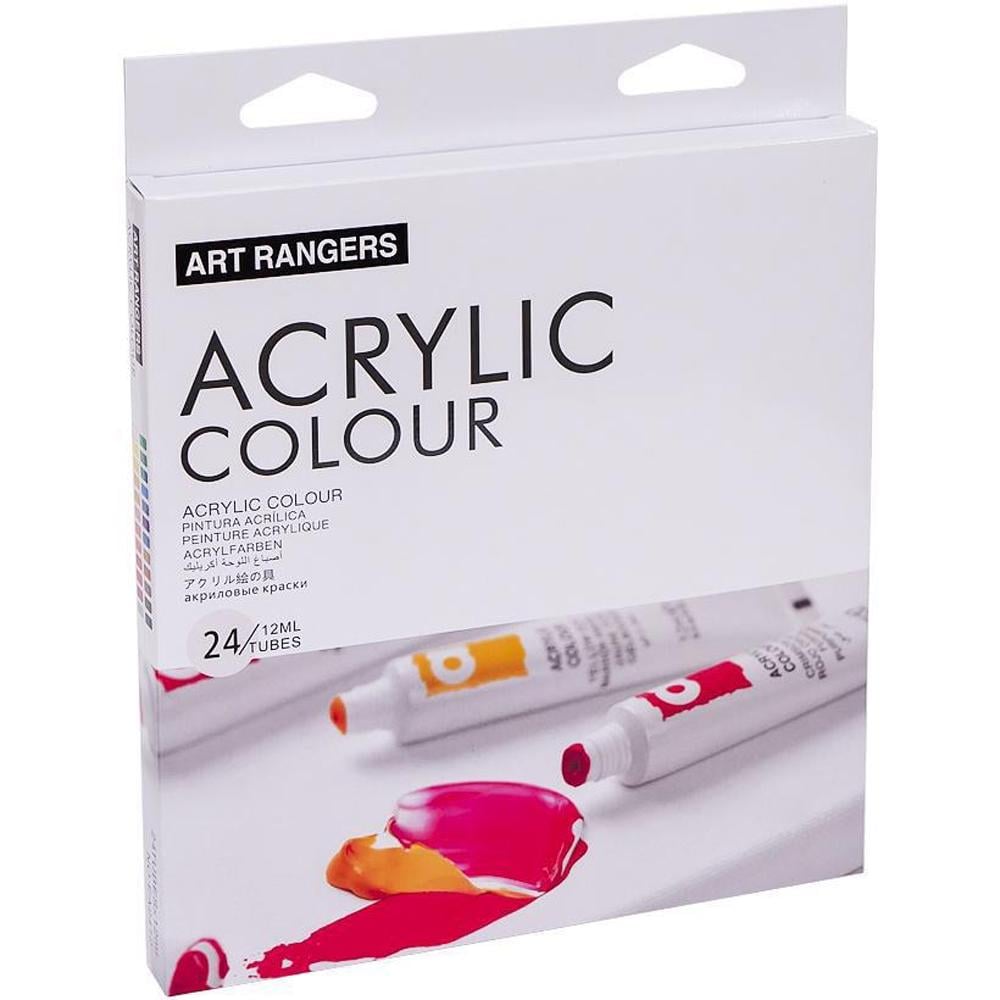 Фарби акрилові художні тюбики в коробці 24 кольори по 12 мл (37-112004) - фото 9 Фарби акрилові художні тюбики в коробці 24 кольори по 12 мл (37-112004) - фото 9